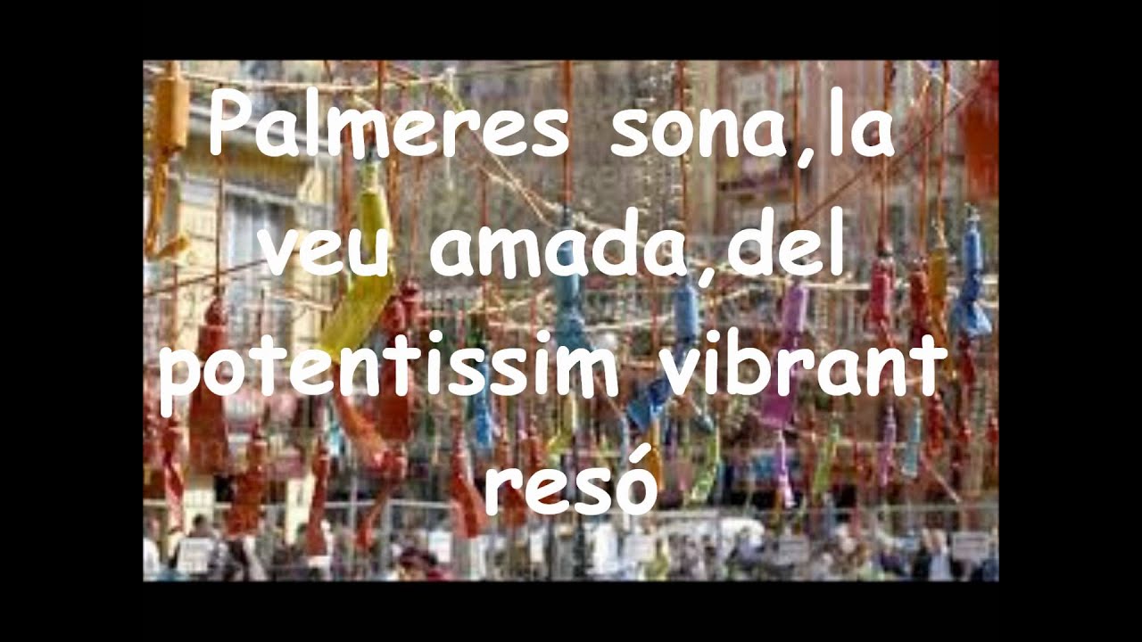 himno de la comunidad valenciana con letra