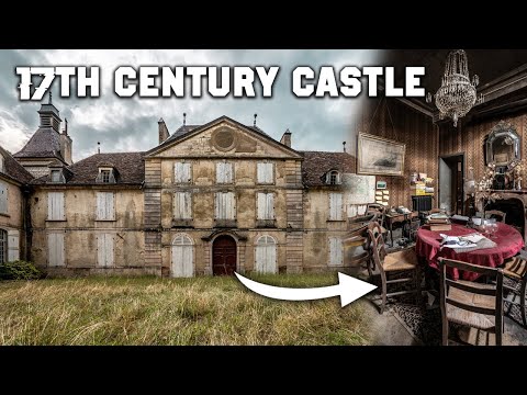 Incredible Abandoned 17th Century Castle in France | FULL OF HISTORICAL TREASURES!