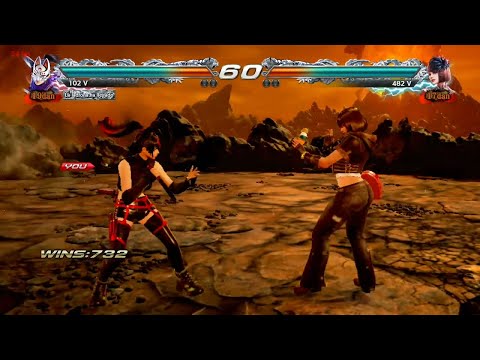 442_1 D Kunimitsu vs Anna Willians - Tekken 7 ( Uchiha x24 ) PC sin Grafica