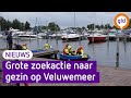 Gezin slaat overboord op Veluwemeer