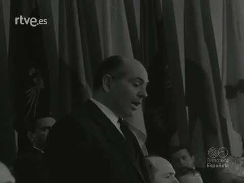 1961 03 13 NODO 949B  El Generalísimo Franco clausura el I Congreso Sindical en Madrid