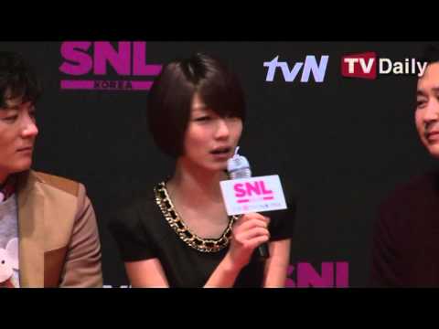[티브이데일리] tvn 'SNL코리아' 제작발표회 ★안영미★.avi