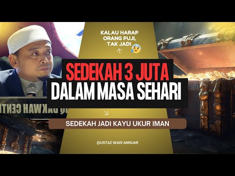Isteri Rasulullah Yang Sangat Dermawan  | Ustaz Wadi Anuar