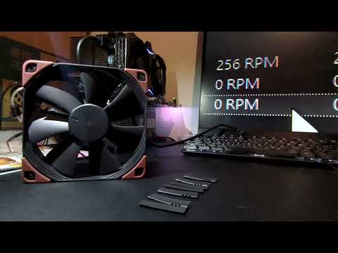 i Cut 7 Frame on Noctua NF-F12 IPPC-3000 PWM , See What Happen ?