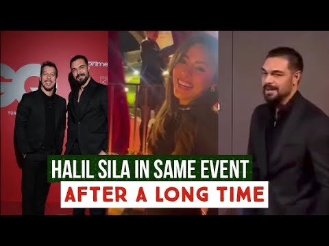 Halil Ibrahim Ceyhan and Sila Turkoglu in Same Event after a Long Time