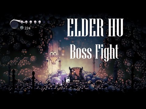 Hollow Knight [Elder Hu - The Warrior Dream Boss Fight] - Gameplay PC
