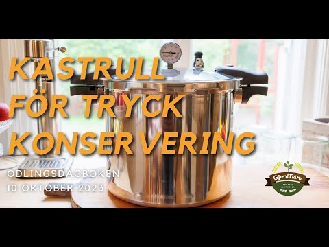 Kastrull för tryckkonservering