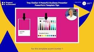 PowerPoint Theme Colors for Business Templates with Troy Chollar