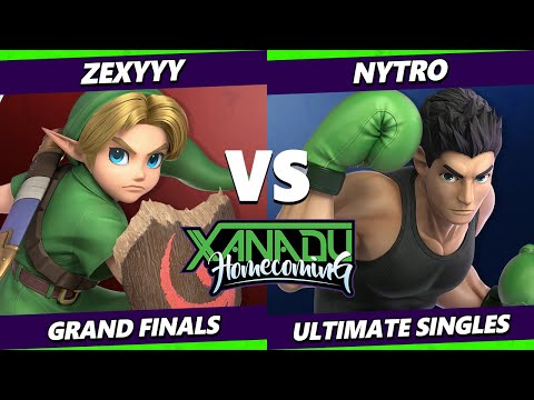 Xanadu Homecoming GRAND FINALS - Zexyyy (Young Link) Vs. Nytro (Little Mac) Smash Ultimate - SSBU