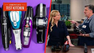 The Most Powerful Handheld Vacuum Cleaners | America's Test 