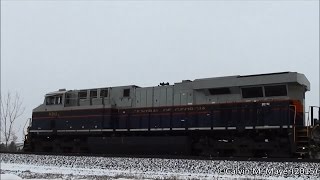 preview picture of video 'NS Freight Action Holland, OH 1-21-15'