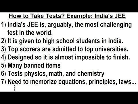 How to Take a Test Ex India s JEE 2 of 5 Prohibited Items During the Test