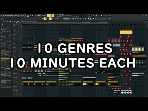 i made 10 genres and spent 10 minutes on each