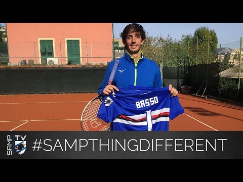 #SampthingDifferent: Basso, il tennista blucerchiato