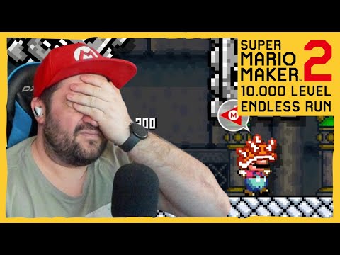 1473+ | 10K Endless RUN | 10000 Level Mario Maker 2 Challenge