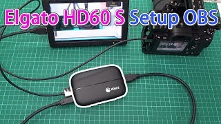 Video thumbnail for Elgato HD60 S to OBS Setup (Sony A7III , Ipad) by Jungle 叢林