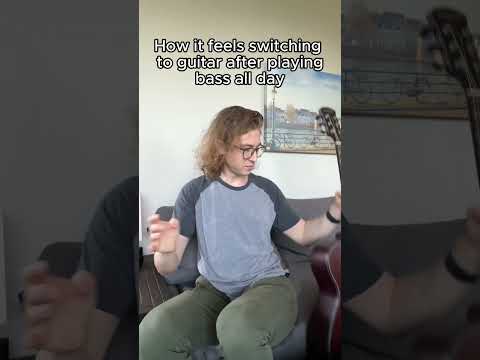 Switching from bass to guitar