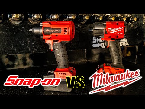 NEW Snap-On CT-9010 vs Milwaukee 2960 Mid-Torque Impact Wrench