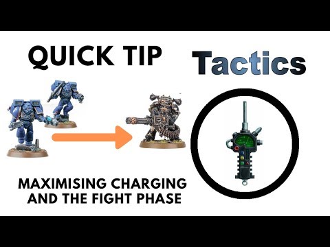 Charging, Heroic Intervention + Fight Phase Quick Tip - 40k Strategy + Tactics