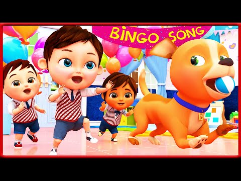Bingo en français  - Comptines pour bébé en francais - Banana Cartoon LE Français [HD].