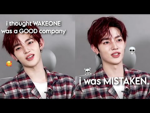 zerobaseone vs their EVIL company, WAKEONE 