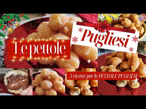 PETTOLE PUGLIESI - 3 ricette facili di PETTOLE PUGLIESI classiche, alla pizzaiola e istantanee