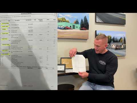 Collision repair estimate and repair process explained