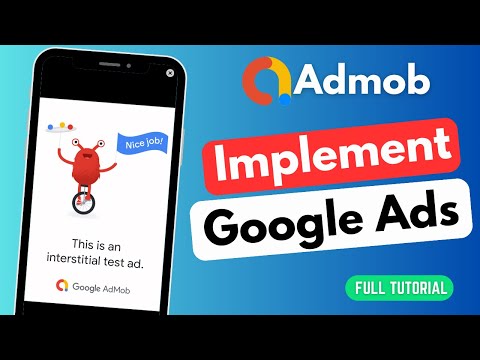How to Integrate ADMOB ad in android app | 💰 EARN money from app | 2024