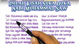 Download lagu Kisah Suka Duka Nabi Muhammad Saw mp3