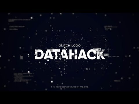 Apple Motion Template: Glitch Logo - Data Hack for Final Cut Pro X