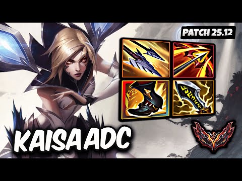 Kaisa vs Vayne ADC - Korea Grandmaster Patch 25.12 ✅