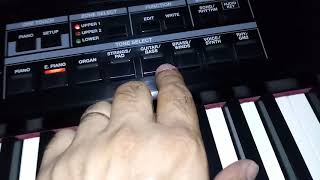 Video thumbnail for Roland RD 300 gx mostrando funçoes by Paulo Queiroz