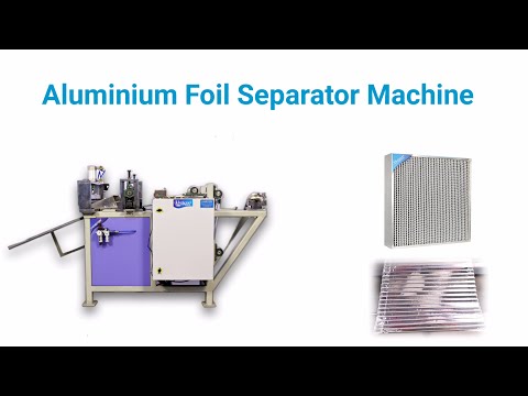 Foil Separator HEPA Machine