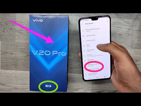 How to check storage detail and IMEI number in VIVO V20 pro 5G