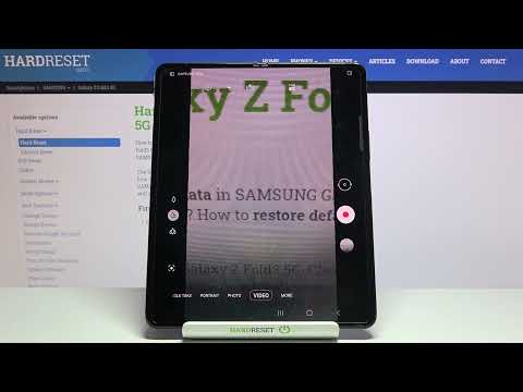 How to Enable Image Stabilization in Samsung Galaxy Fold 3 5G - Stabilize Camera of Samsung