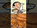 Mr Bean S Fantas Tish Fish N Chip Fiasco Shorts  Mrbean  Cod Fishnchips