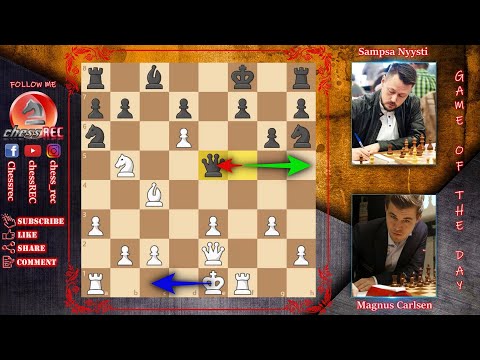 "Nyysti Shock" || Magnus Carlsen vs Sampsa Nyysti | 2002 | 50