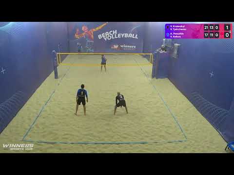 10:30 V. Kraievskyi / V. Tyshchenko - A. Pasazhin / V. Kelbas 22.02.2023 | Winners Beach Volleyball