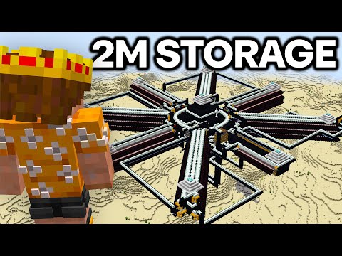 I Built the ULTIMATE Storage System in Minecraft!