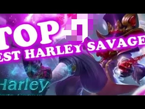 Harley Got level Savage 😱😮🔥 || #mobilelegends || #ytshorts || @TrakinShorts