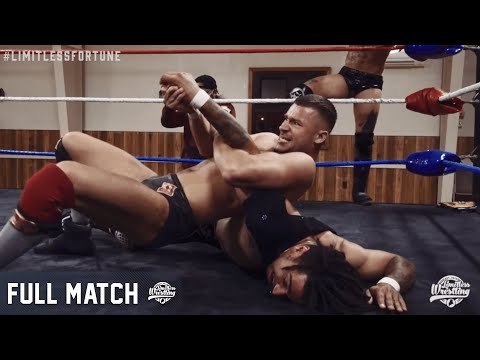 Daniel Garcia & Kevin Blackwood vs. DangerKid & Aiden Aggro - Limitless Wrestling (AEW, NJPW, PWG)