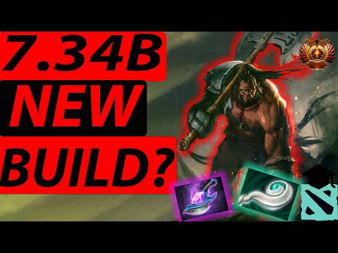NEW AXE DISCOVERY EULS + ARCANE BLINK | DOTA 2 7.34B AXE PROGAMEPLAY