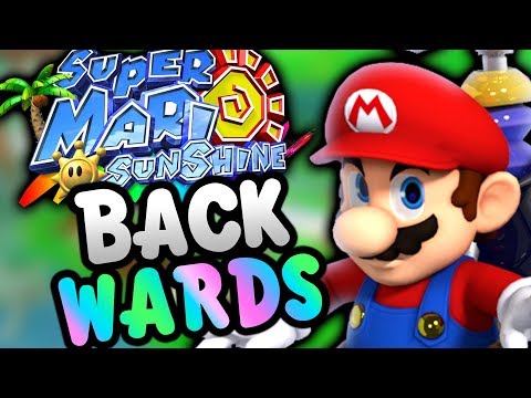 Super Mario Sunshine BACKWARDS! Video
