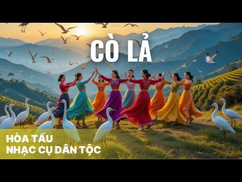 Cò Lả | Dân Ca Quan Họ Bắc Ninh Hòa Tấu Hay Nhất |  Hòa Tấu Nhạc Cụ Dân Tộc | Giai Điệu Dân Ca