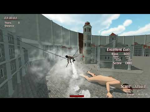 A Class run | Roark's Attack on Titan fan game Gameplay (0.2.0)