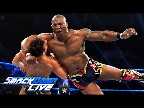 Chad Gable vs. Shelton Benjamin – King of the Ring First-Round Match: SmackDown LIVE, Aug. 27, 2019