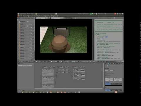 Blender Game Tutorial (2.6) --Part 10 (Using Multiple Cameras)