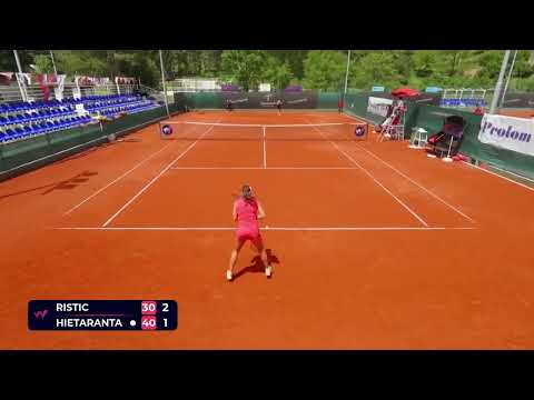 Mia Ristic (SRB) vs Laura Hietaranta (FIN) // 6-2 3-6 6-4 // W75 Kursumlijska Banja // 1st Round