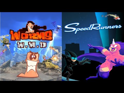 Mr. Moon: Worms + Speedrunners - 24hrs [Old Twitch Highlights]