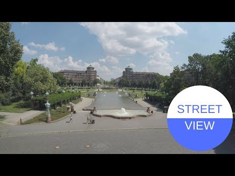 STREET VIEW in Mannheim in GERMANY